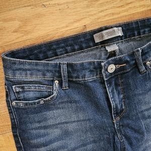 Vintage America faded denim cropped jeans - Size 4